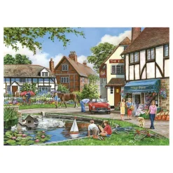 A Busy Day - 1000 Piece Jigsaw Puzzle
