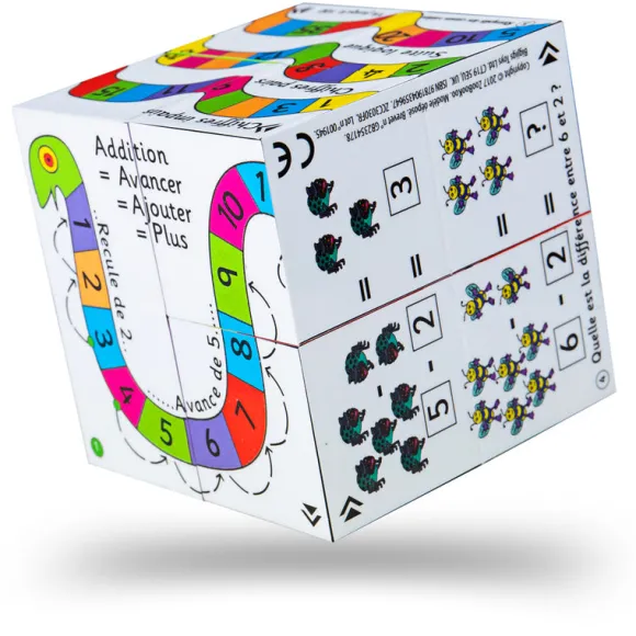 Addition and Subtraction Cubebook