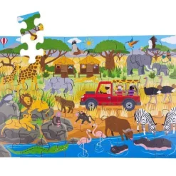 African Adventure Floor Puzzle (48 piece)