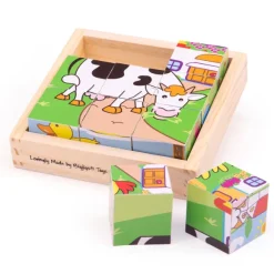 Animal Cube Puzzle