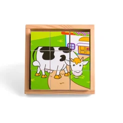 Animal Cube Puzzle