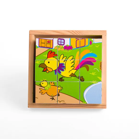 Animal Cube Puzzle
