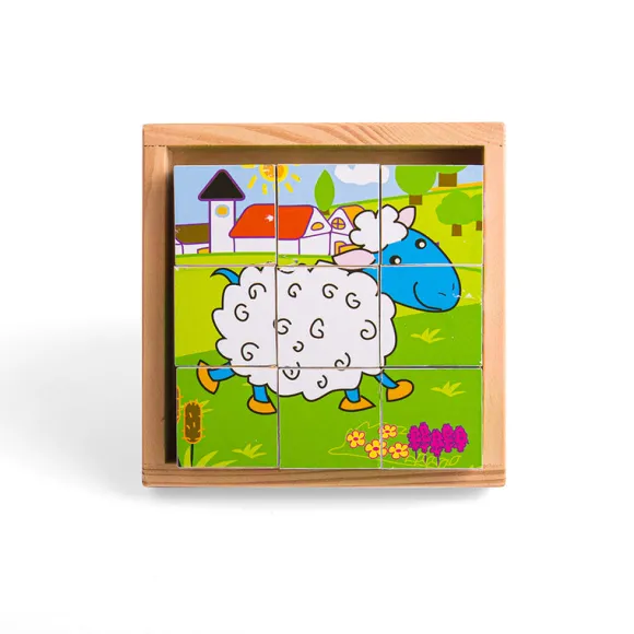 Animal Cube Puzzle