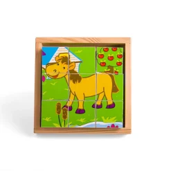 Animal Cube Puzzle