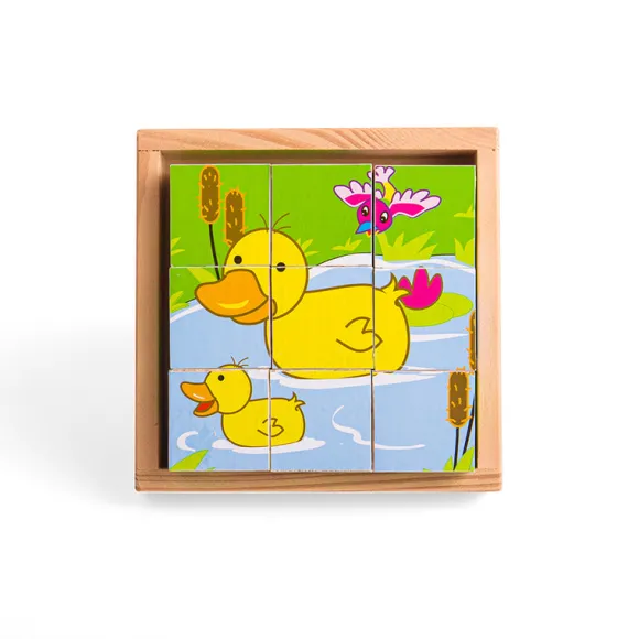 Animal Cube Puzzle