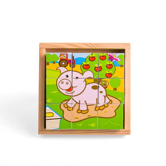 Animal Cube Puzzle