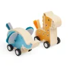 Animal Pull Backs - Elephant, Giraffe