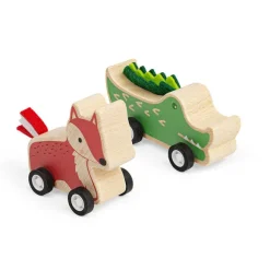 Animal Pull Backs - Fox, Croc