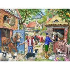 Appletree Lane - 1000 Piece Jigsaw Puzzle