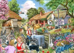 At The Farm Gate - BIG 500 Piece Jigsaw Puzzle