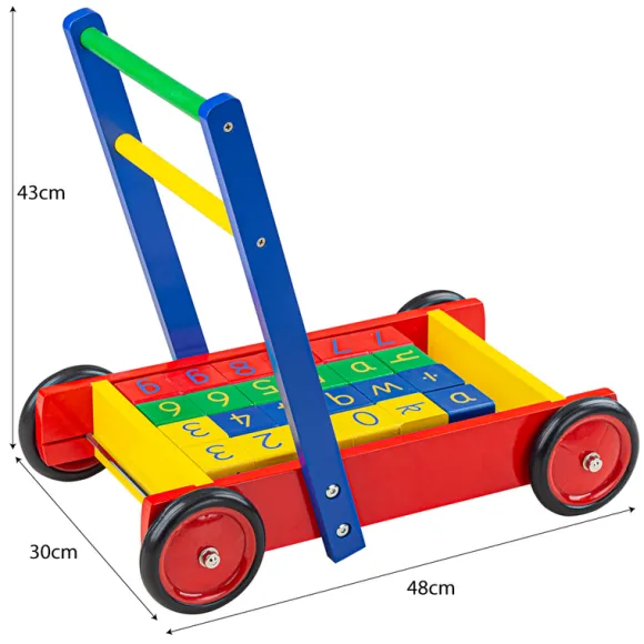 Babywalker with ABC Blocks