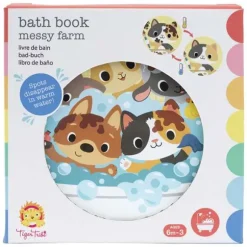 Bath Book - Messy Farm