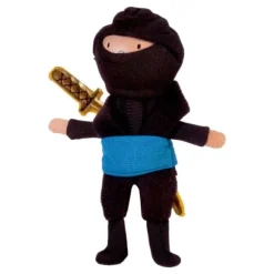 Blue Ninja Finger Puppet