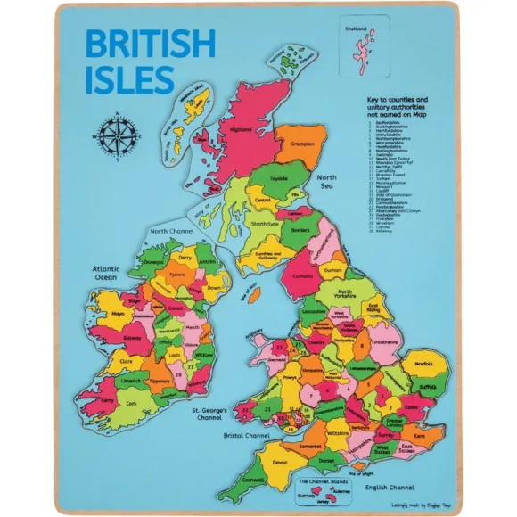 British Isles Inset Puzzle