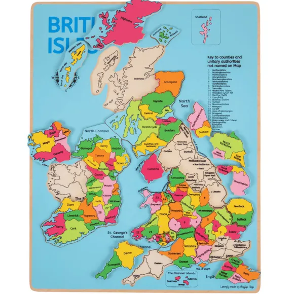 British Isles Inset Puzzle