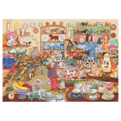 Bulls In A China Shop - 1000 Piece Jigsaw Puzzle