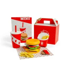 Burger and Fries Set