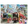 Checking the Line 1000 Piece Puzzle