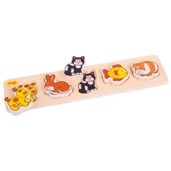 Chunky Lift and Match Pets Puzzle