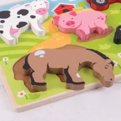 Chunky Lift Out Farm Puzzle