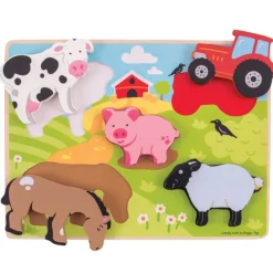 Chunky Lift Out Farm Puzzle