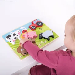 Chunky Lift Out Farm Puzzle