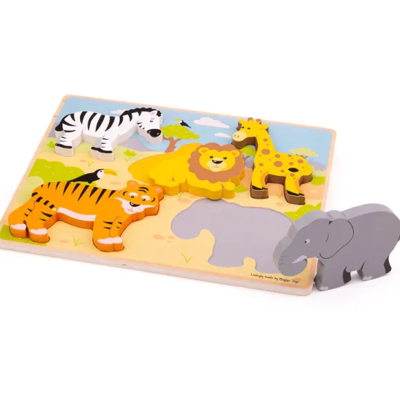 Chunky Lift Out Safari Puzzle