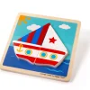 Chunky Lift-Out Puzzle - Boat