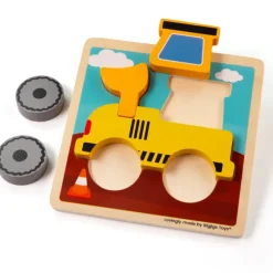Chunky Lift-Out Puzzle - Digger