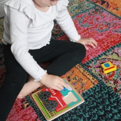 Chunky Lift-Out Puzzle - Train