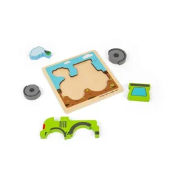Chunky Lift-Out Puzzle - Tractor