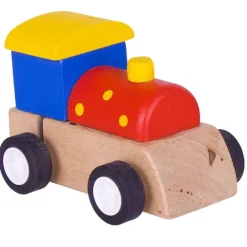 Clockwork Train (Red with Yellow Spots)