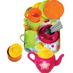Coffee Service (Pink and Green)