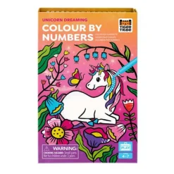 Colour by Numbers - Unicorn Dreaming