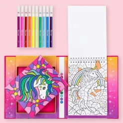 Colour by Numbers - Unicorn Dreaming