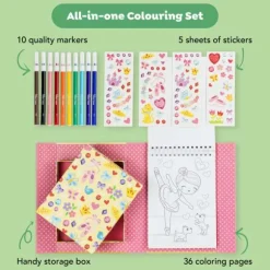 Colouring Set - Ballet