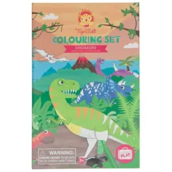 Colouring Set - Dinosaur