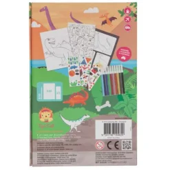 Colouring Set - Dinosaur