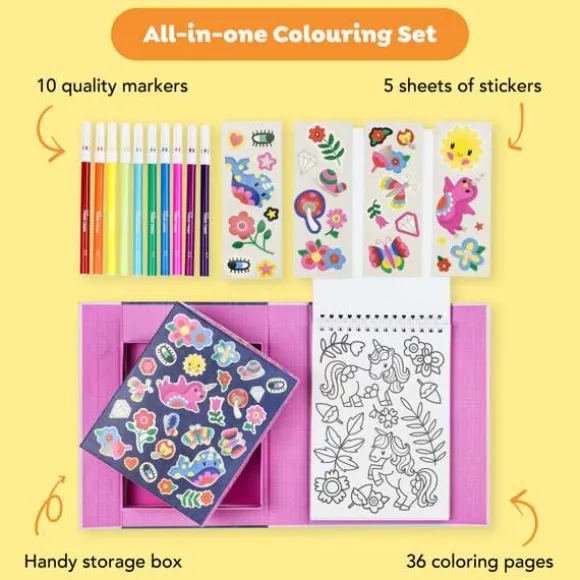 Colouring Set - Magical Creatures