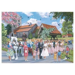 Country Wedding 1000 Piece Puzzle