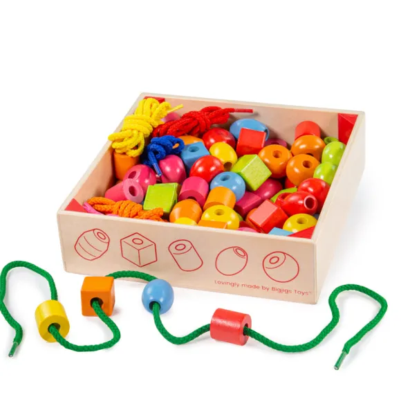 Crate of Lacing Beads