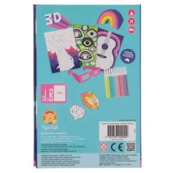 3D Colouring Set - Rainbow Dreams