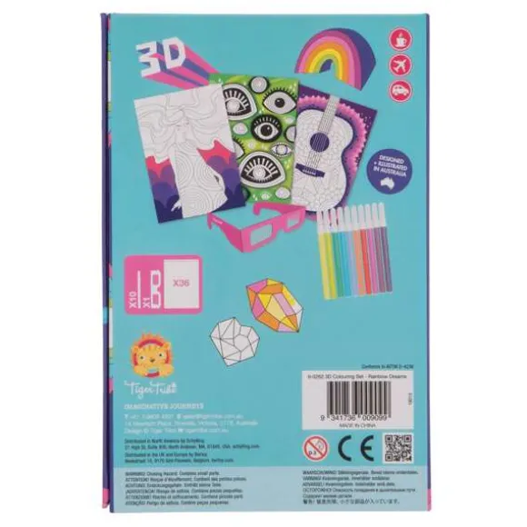 3D Colouring Set - Rainbow Dreams