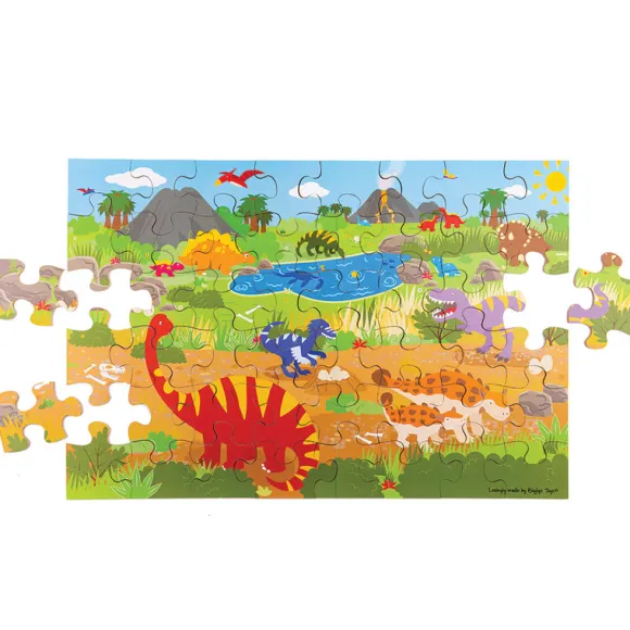 Dawn of the Dinosaur Floor Puzzle (48 piece)