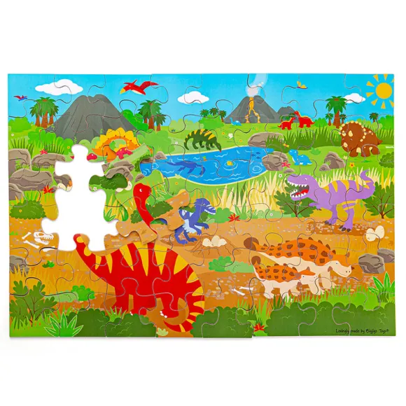 Dawn of the Dinosaur Floor Puzzle (48 piece)