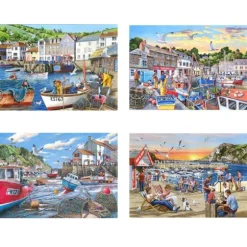 Days At The Dock - 4 x 500 Piece - DAMAGED BOX