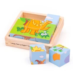 Dinosaur Cube Puzzle