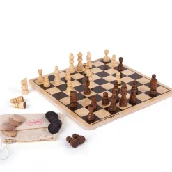 Draughts and Chess Set