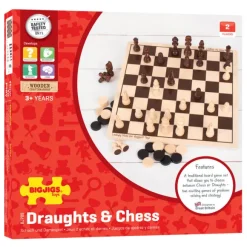 Draughts and Chess Set