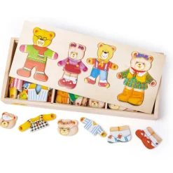 Dress Up Bear Family